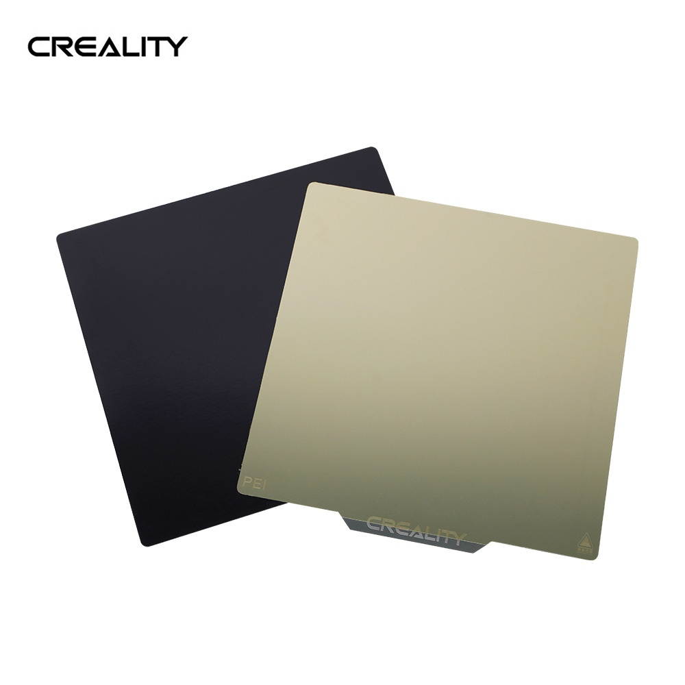 Creality 3D Printer Hotbed Accessories PEI Magnetic Build Plate Heat Resistant 235*235mm / 9.3*9.3in Comaptible with Ender-3/Ender-3 Pro/Ender-3S/Ender-5 3D Printer