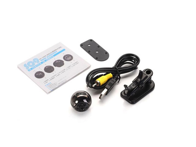 1080P SQ9 360 Rotating Infrared IR Night vision Hidden Mini DV Video Recorder HD Spy Camera with Motion Detection