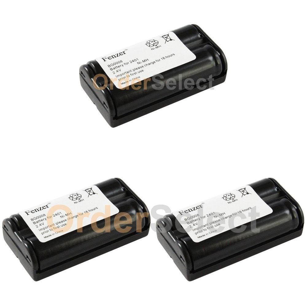3 Fenzer OEM BG0008 BG008 Cordless Home Phone Rechargeable Replacement Battery