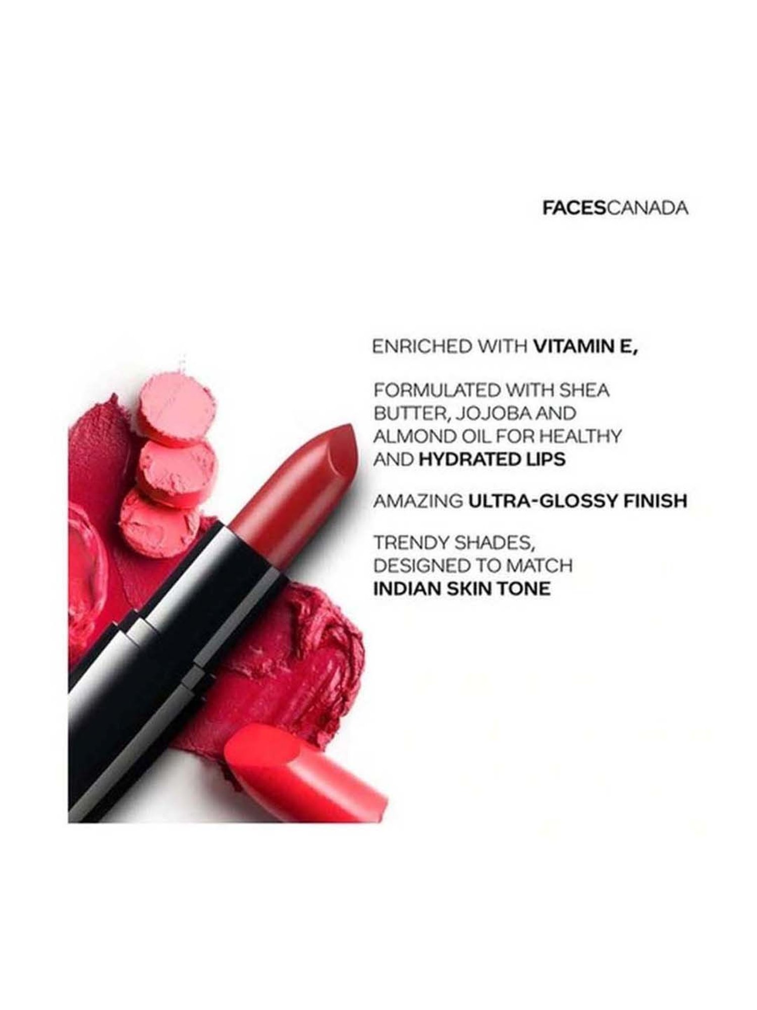 Faces Canada Weightless Creme Lipstick Rosewood 19 - 4 gm