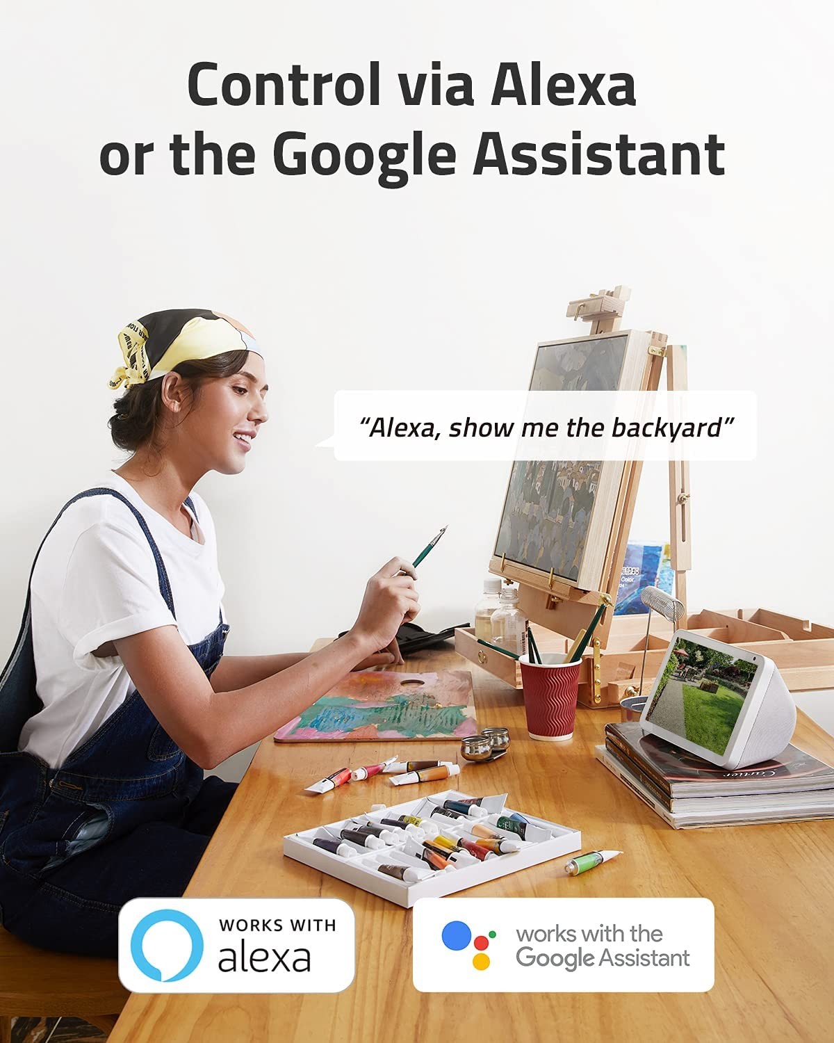 eufy Security, SoloCam E20, Wireless Standalone Outdoor Security Camera, WiFi, Wire-Free, 1080p, IP65 Weatherproof, Night Vision, Local Storage, No Monthly Fee