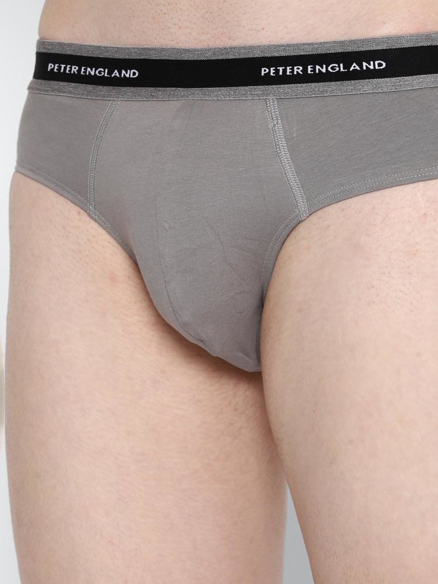 Peter England Multi Regular Fit Briefs - Pack Of 3