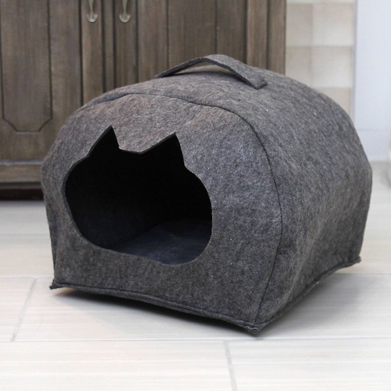 Hauspanther Cubitat Cat Bed - Espresso