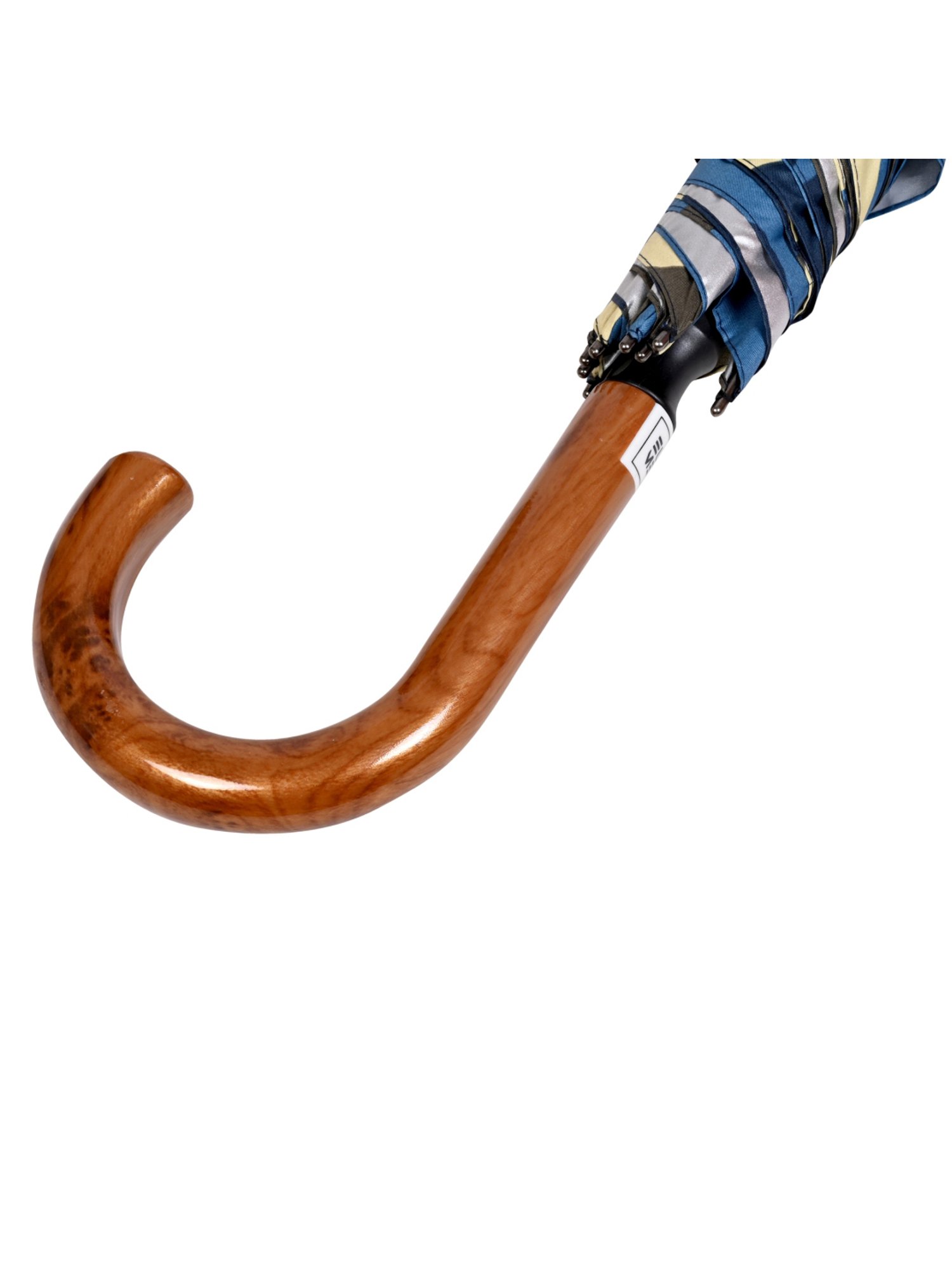 Eume Ordin Yellow & Blue Camo 1 Fold Umbrella - 27 inch