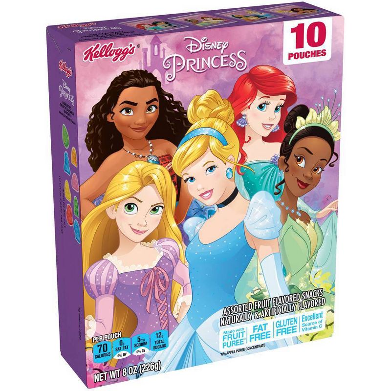 Kellogg's Disney Princess Assorted Fruit Flavored Snacks  - 10pk