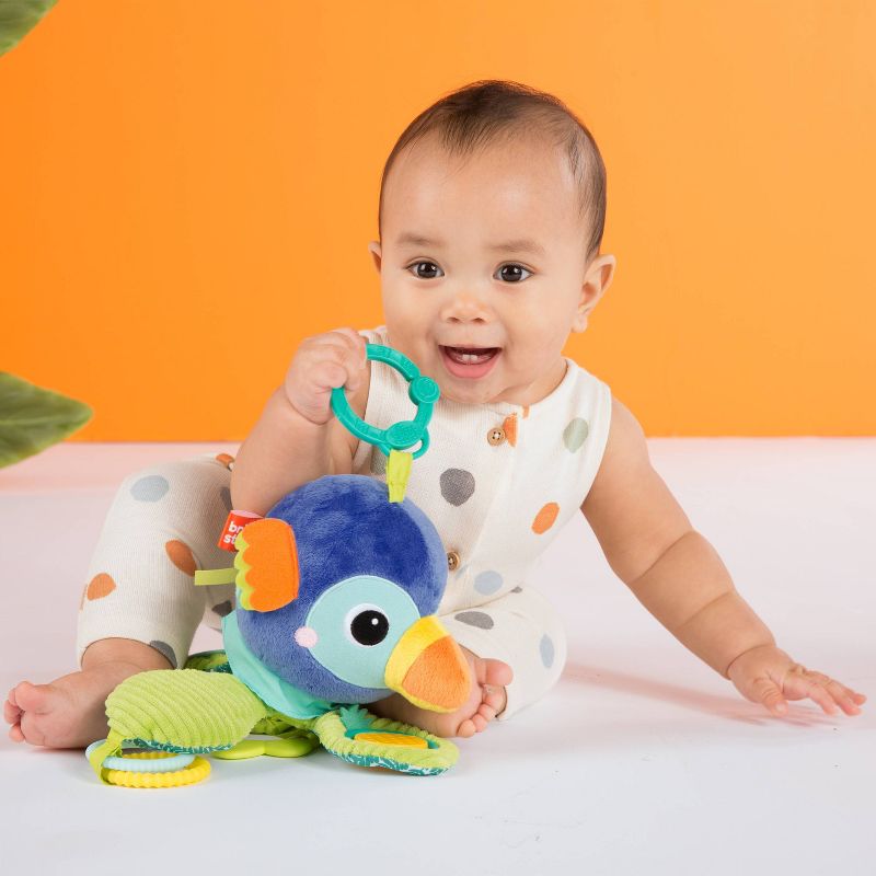 Bright Starts Twirly Whirly Octopus Easy Travel Toy