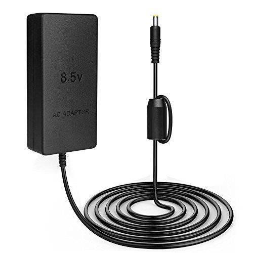 tnp ps2 power charger cord ac adapter power supply home wall travel charging cable accessories kit for sony playstation 2 ps2 slim 7000 9000 series gaming console black