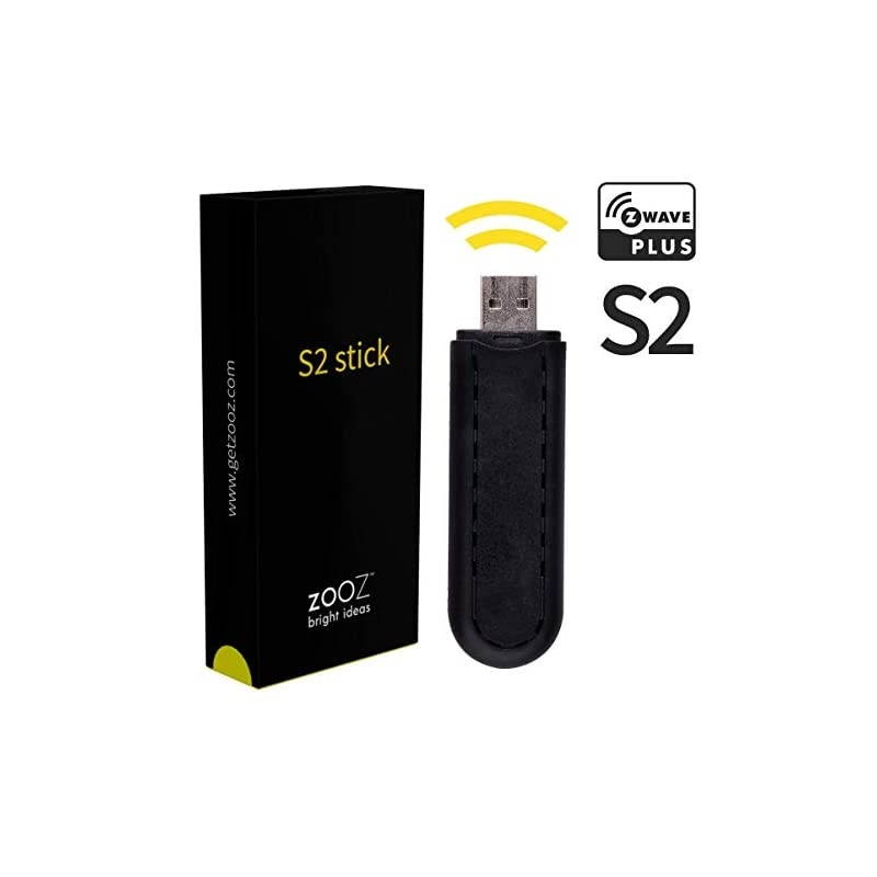 Z-Wave Plus S2 USB Stick ZST10, Great for DIY Smart Home (Use with Home Assistant, Open Z-Wave, or HomeSeer Software)