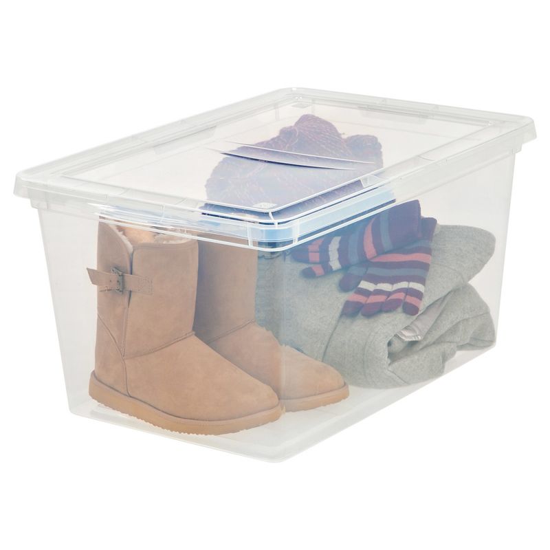 IRIS 6pk 58qt Plastic Storage Bin
