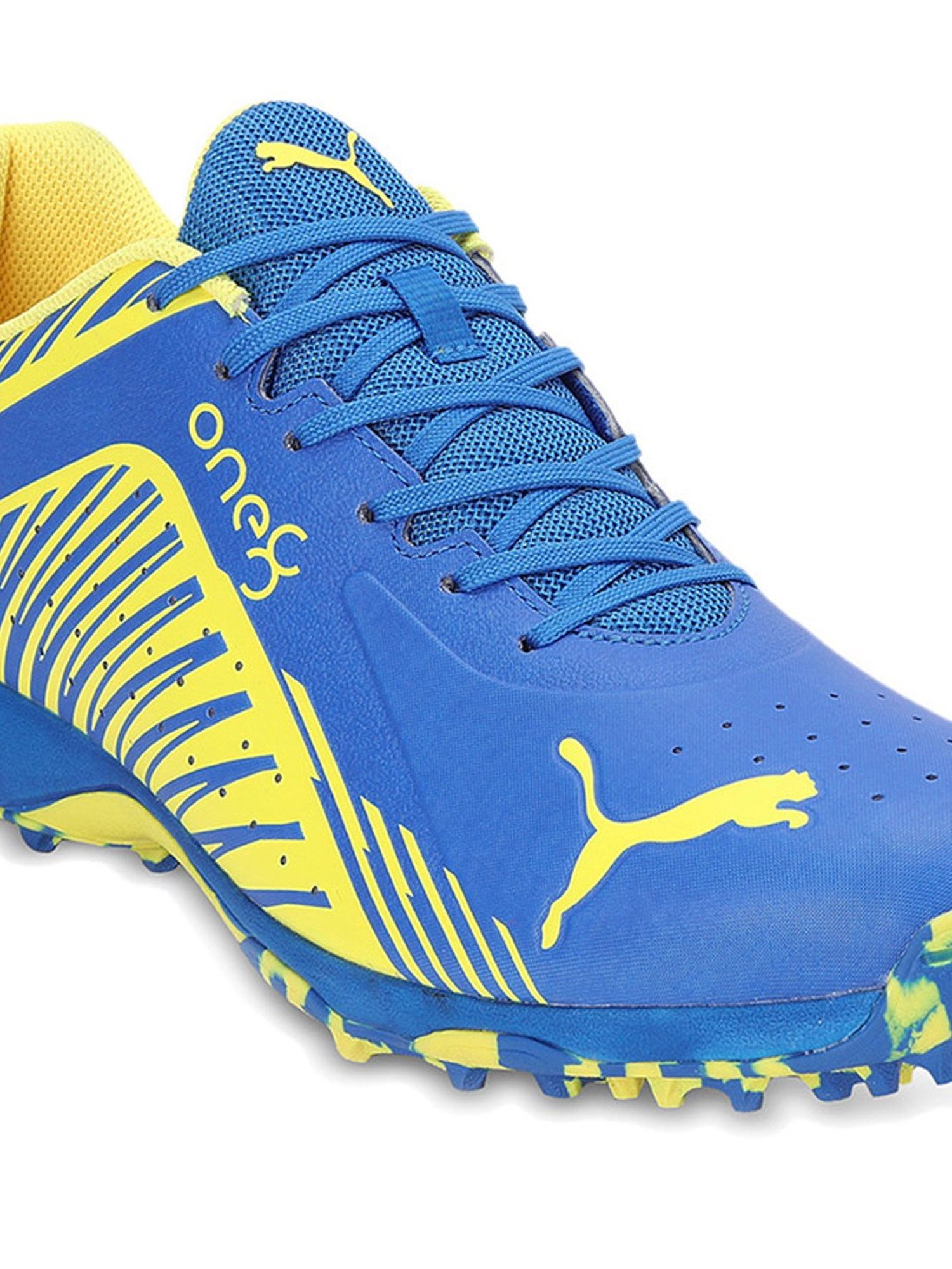 Nivia Men's Track and field-100 Orange Cricket Shoes