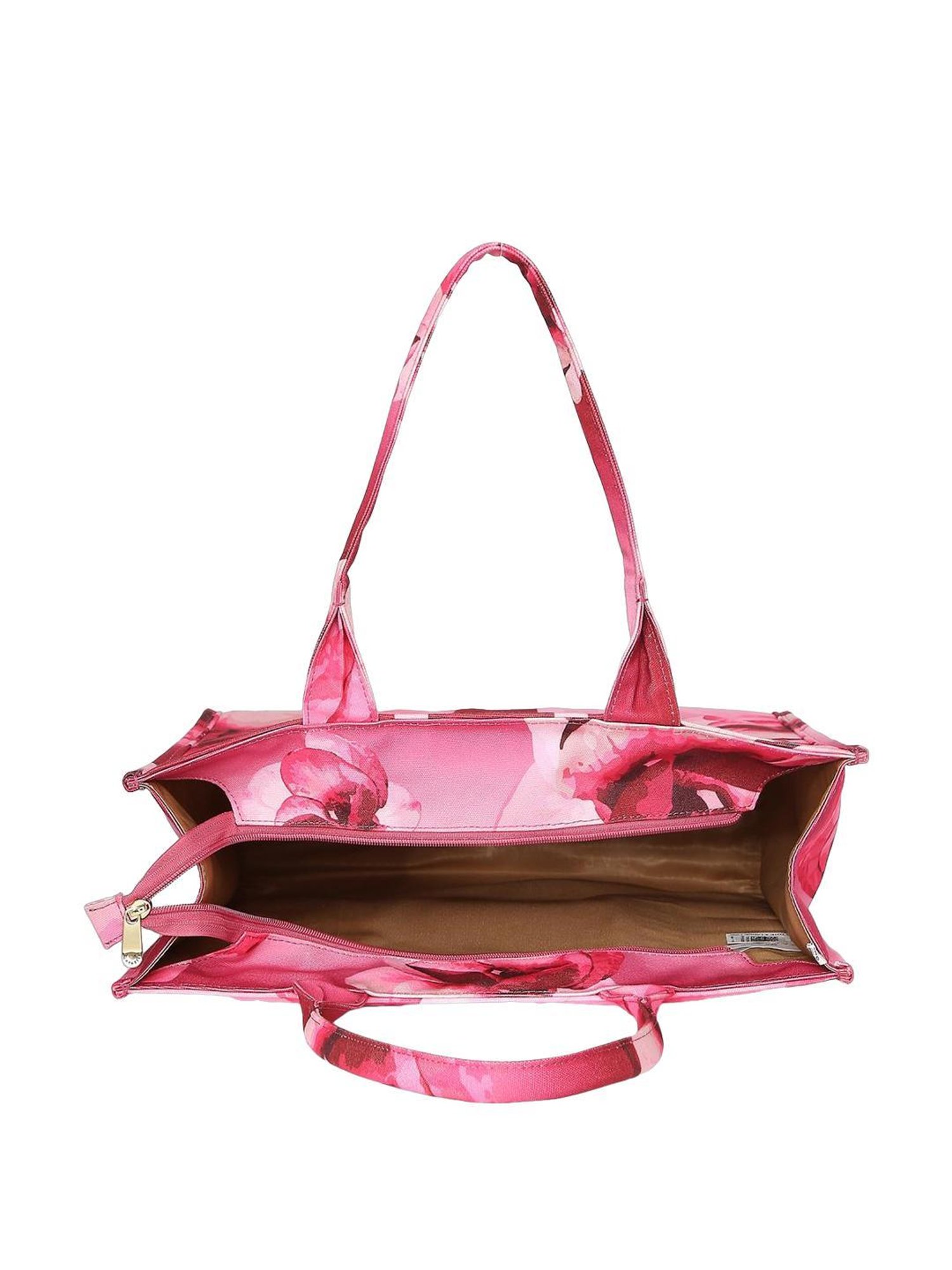 Call It Spring Black Combo Solid Large Tote Handbag