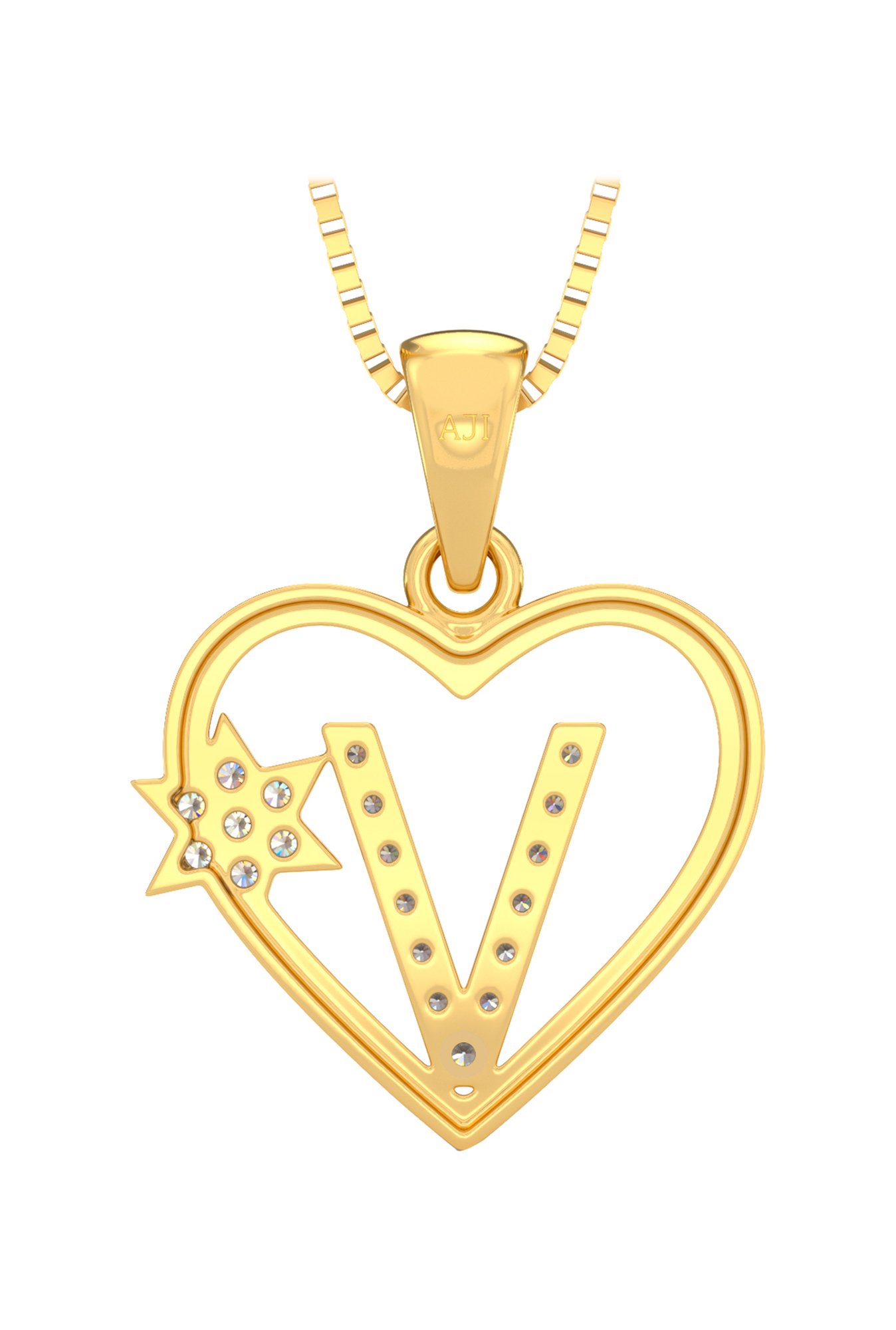 Joyalukkas V 22 kt Gold Pendant