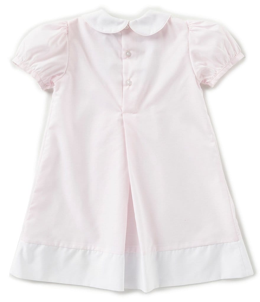 Friedknit Creations Baby Girls 12-24 Months Rosette Pintuck Dress