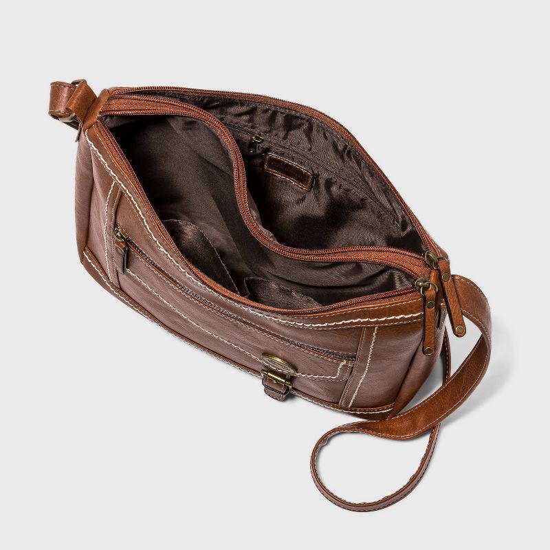Concept Shoulder Handbag - Brown