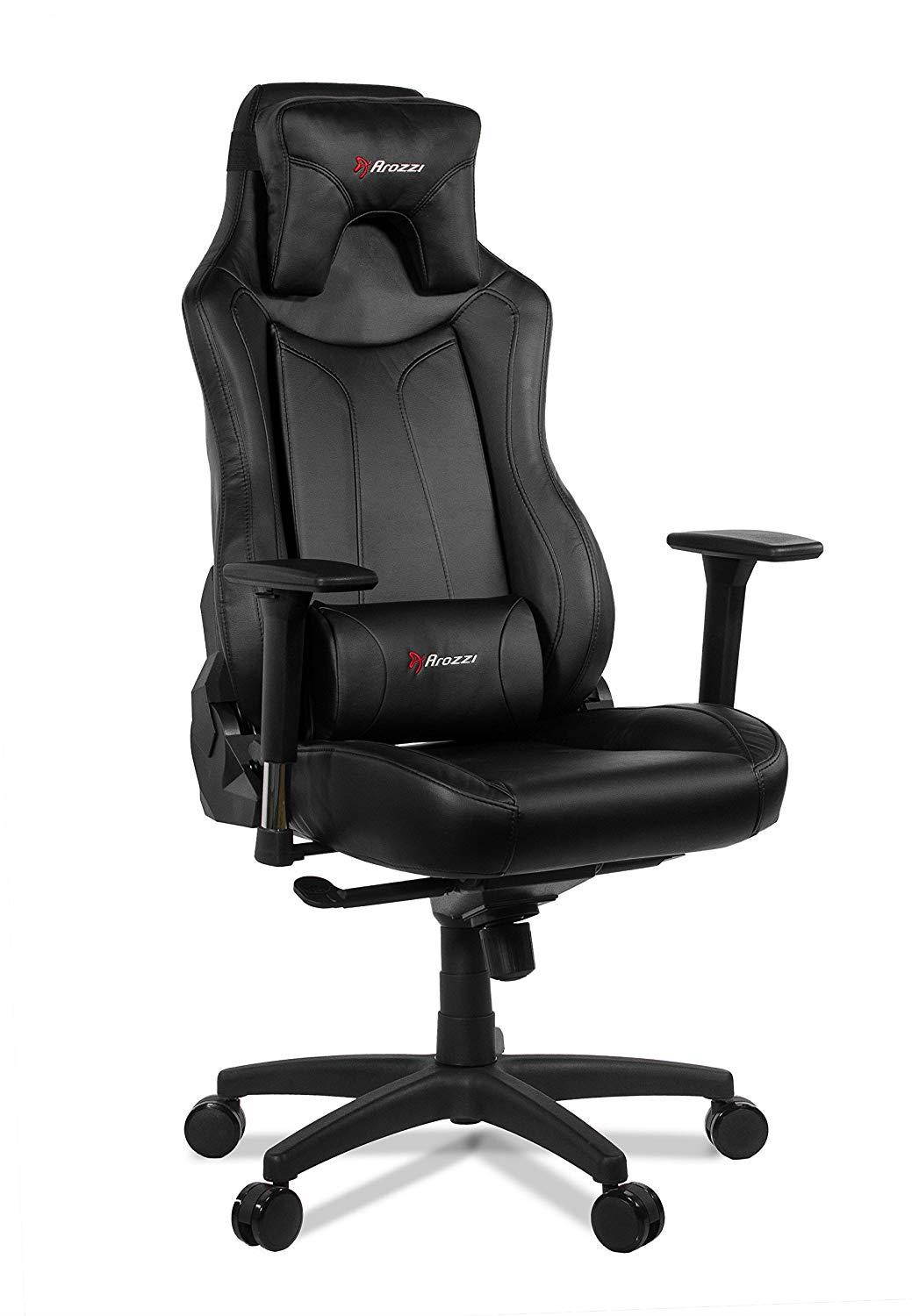 Arozzi Vernazza Series Super Premium Gaming Racing Style Swivel Chair Black