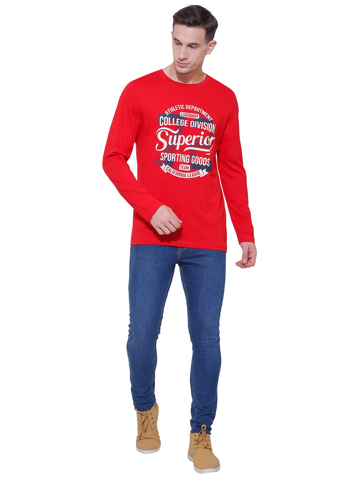 Dyca Red Crew T-Shirt