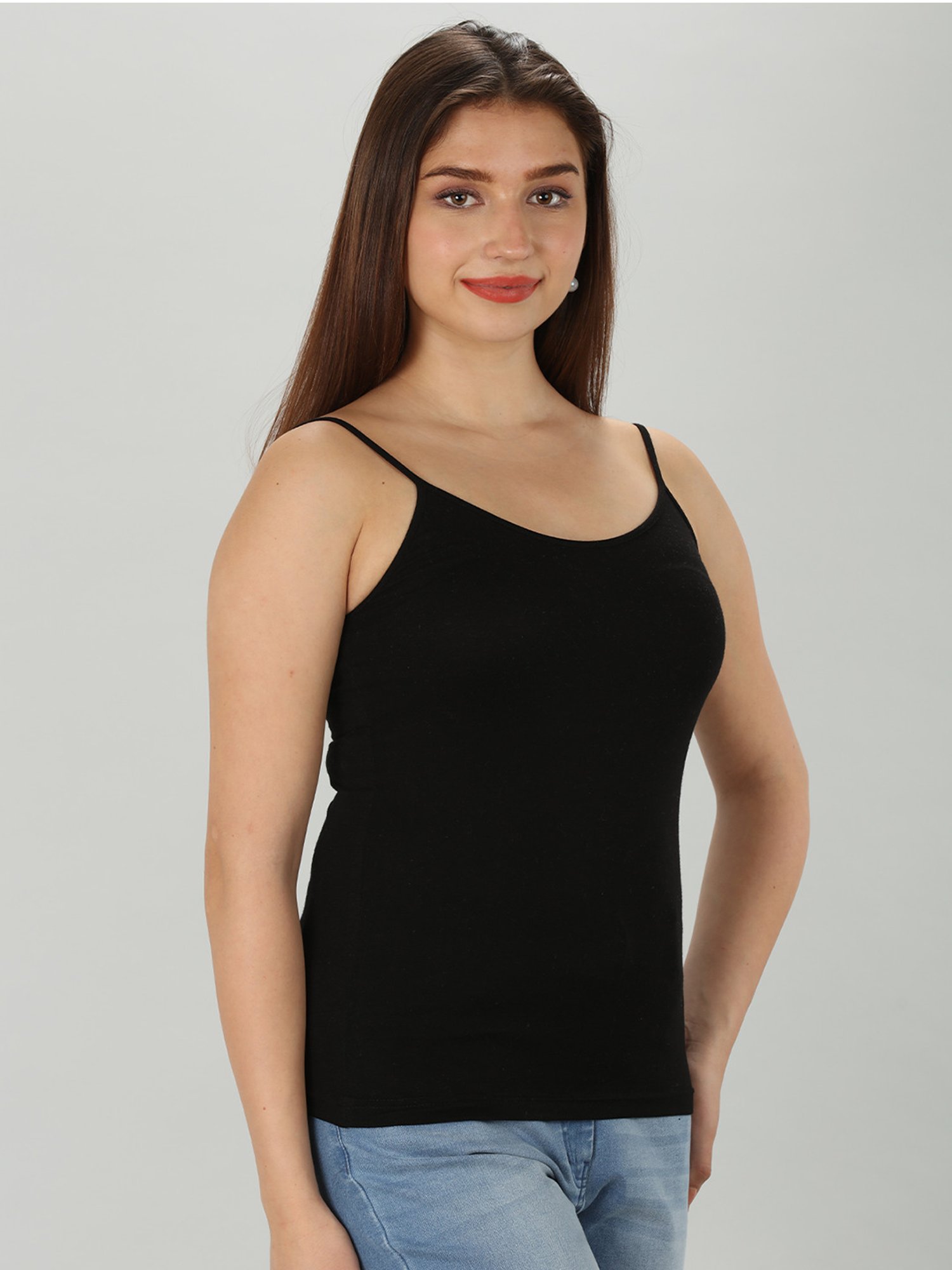 Mustard Black Camisole