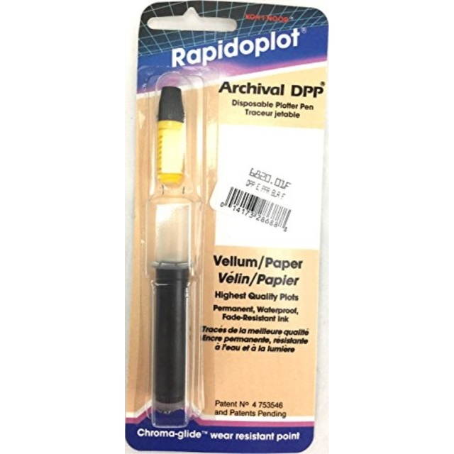 "rapidoplot collection archival disposable plotter pen" line width: 0.35mm