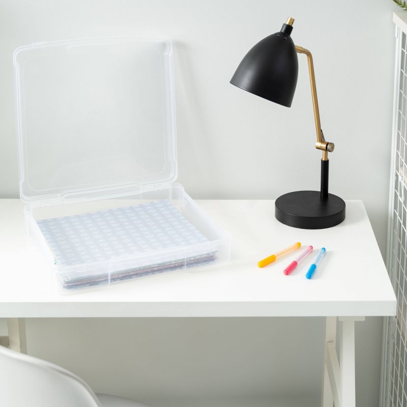 Zodaca Pen Holder, Ceramic Pencil Cup Desk Organizer Makeup Brushes Holder with Gold Accent, Shiny Pearl White