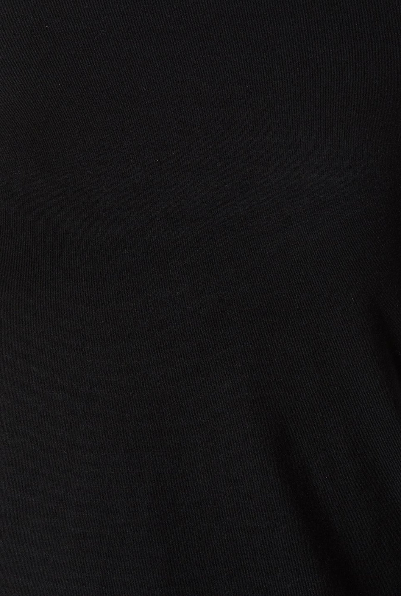 Miss Chase Black Cotton Regular Fit Top