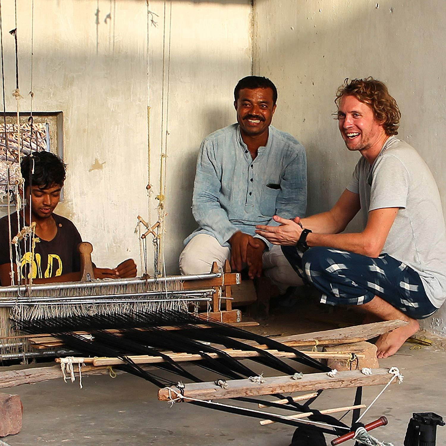 Ethnotek iPad Sleeve/iPad Cover for iPad 2, iPad Air and Similar Sized Tablets, Decorated with Hand-Crafted Fabric from Traditional Weavers (Vietnam 6)