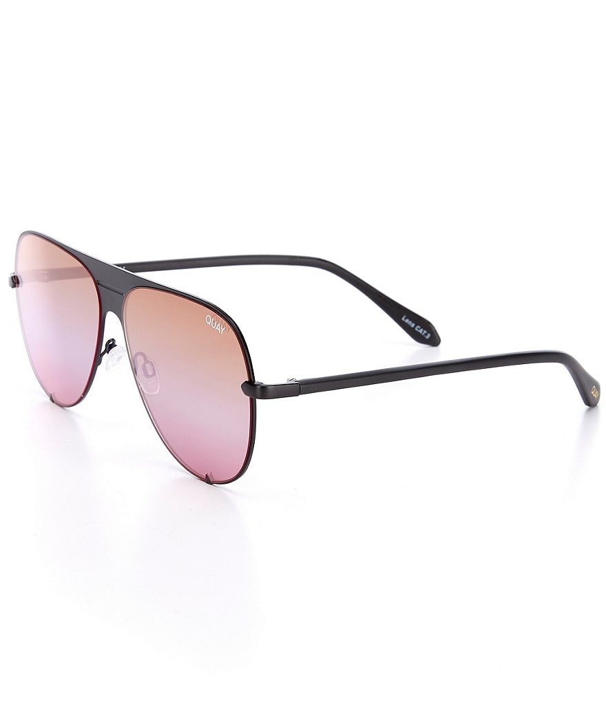 Quay Australia Quay x Maluma High Key Shield Oversized Sunglasses