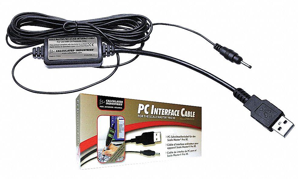 Calculated Industries 5006 Scale Master ProXE PC Interface Cable for the 6135 Scale Master ProXE