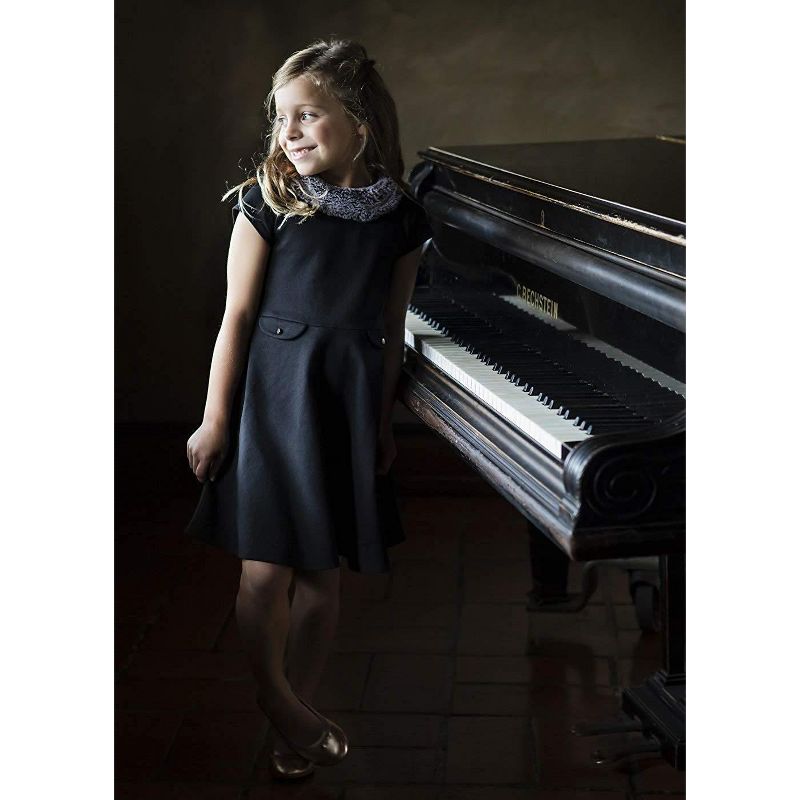 Girls' Uniform Knit Jumper - Cat & Jack™ Navy XS