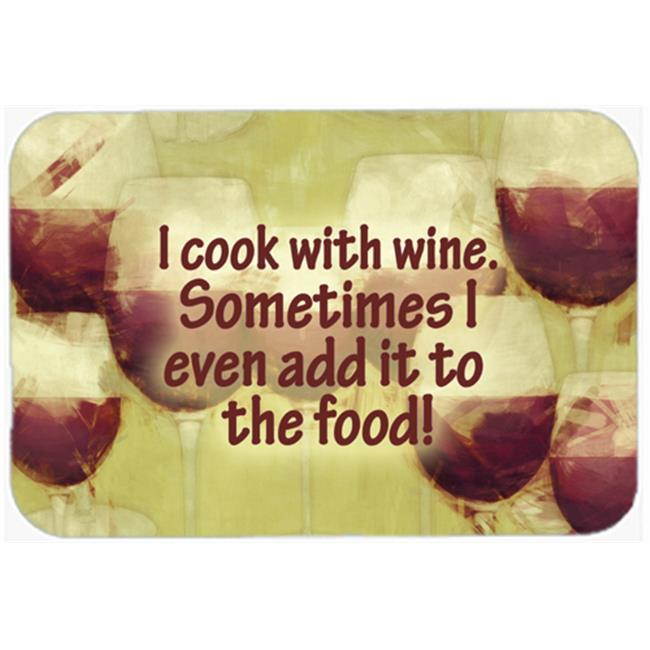 I cook with wine Mouse Pad, Hot Pad or Trivet SB3069MP
