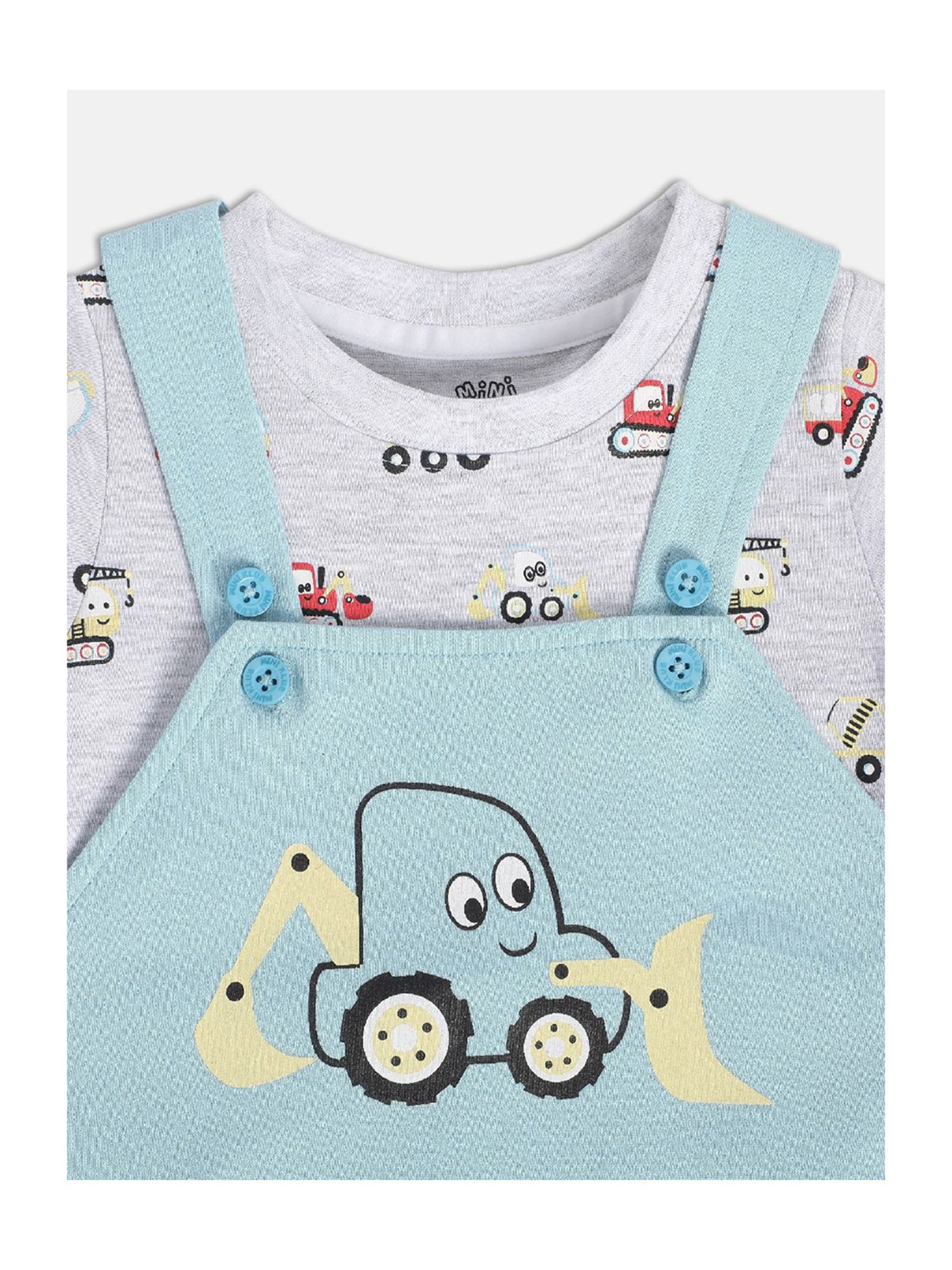 Mothercare Kids Multicolor Checks Shirt with T-Shirt