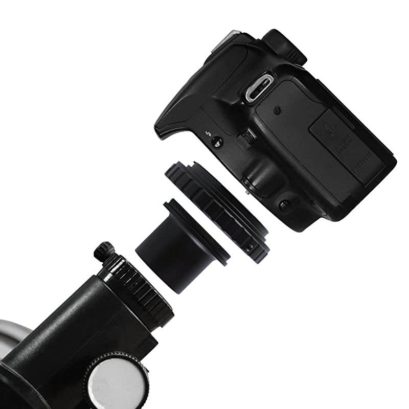 TRing and M42 to 125quot Telescope Adapter TMount for 42mm Pentaxk SLRDSLR Telescope Camerasfor Camera Kx Kr K01 K30 K20D K200D K2000 K1000 K100D Super K110D Etc