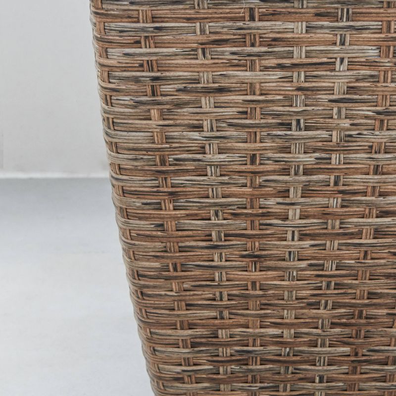 Martha Square Self-Watering Planter Sandy Brown - Vifah