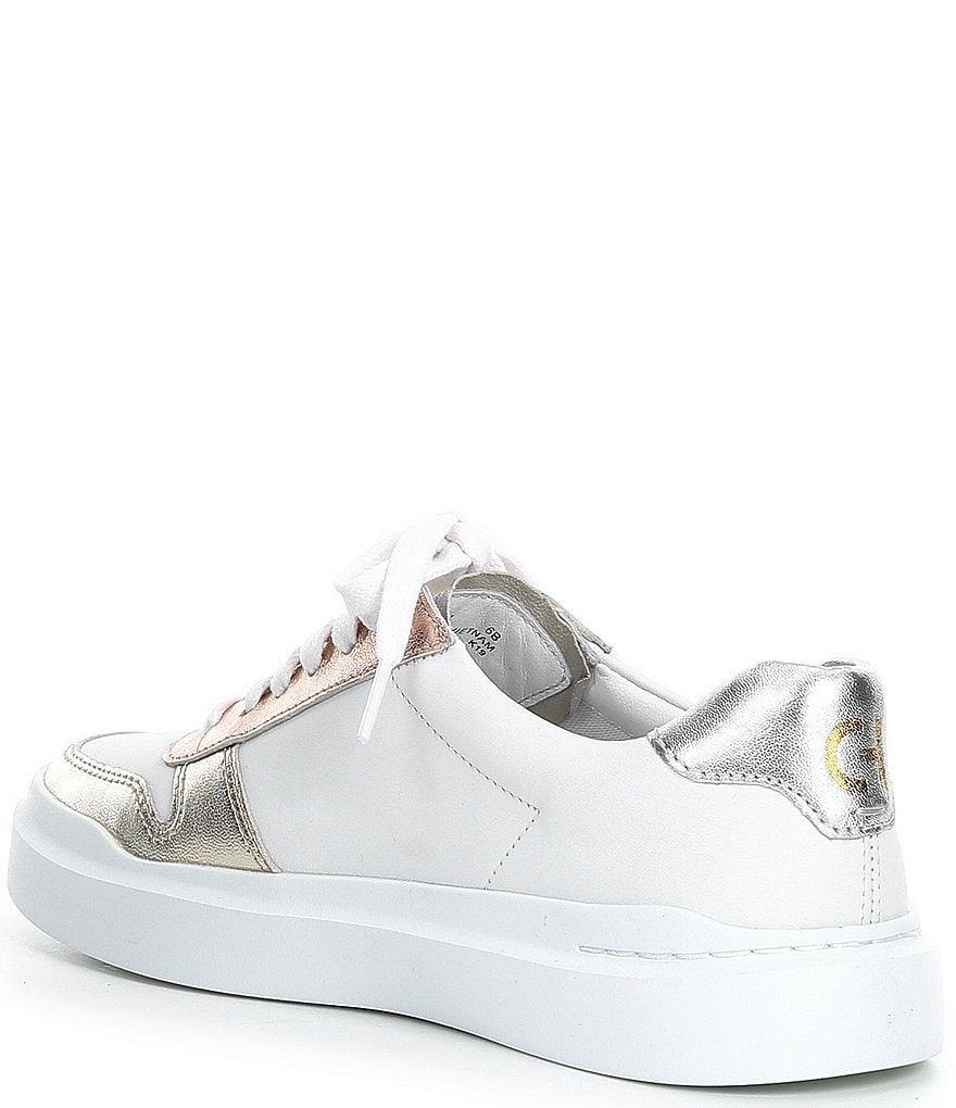 Cole Haan GrandPro Rally Court Leather Lace-Up Sneakers