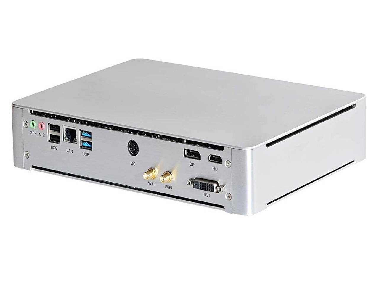 Partaker Mini PC Gaming, Intel i7-9700F 8 Cores up to 4.7Ghz CPU, Win 10 Pro Desktop Computer, 16GB DDR4 RAM 512GB SSD, Built-in GTX1650 4G DDR5 1740MH Dedicated Graphics Card, HD DP DVI LAN