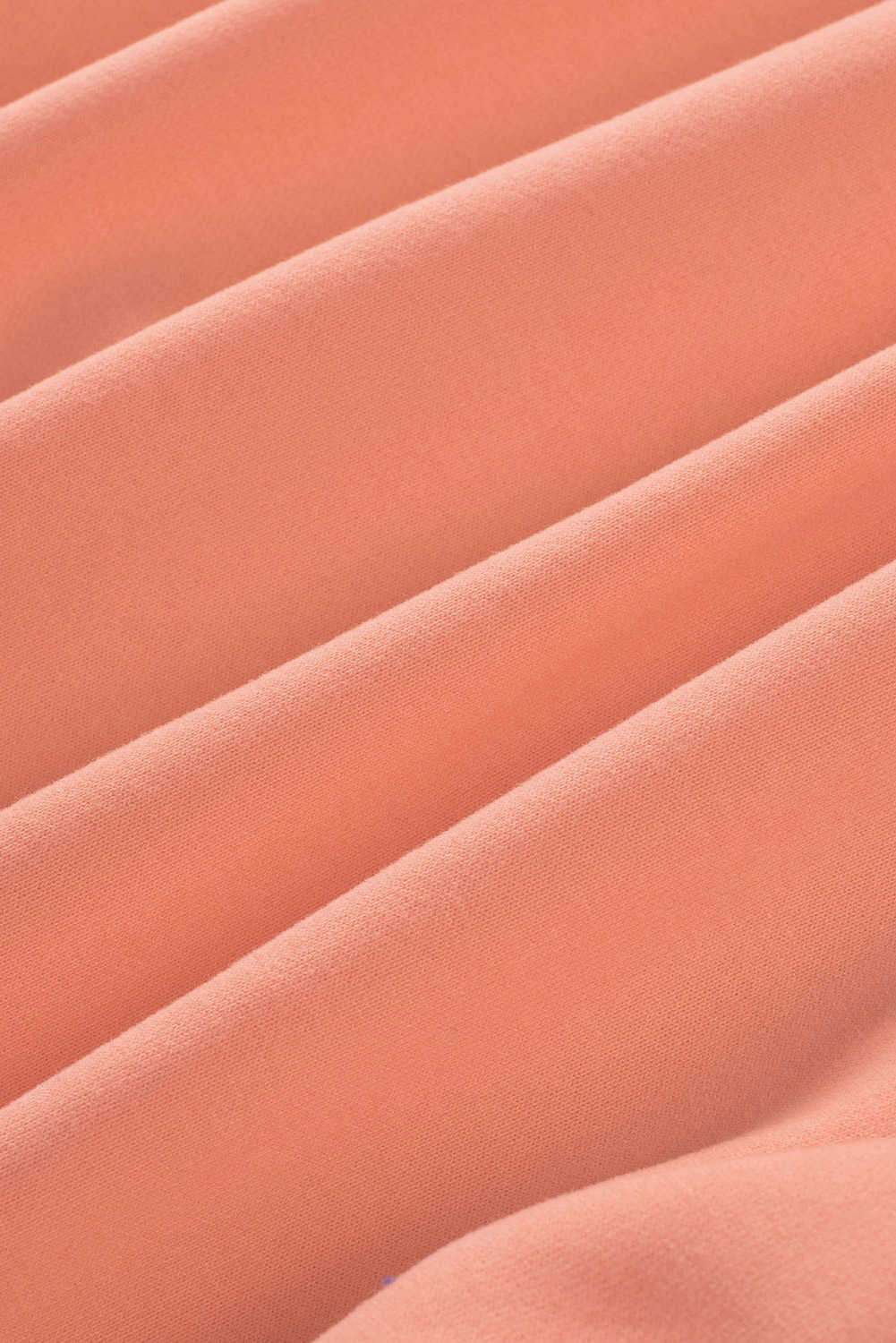 Pink Sequins Candy Cane Round Neck Sweatshirt