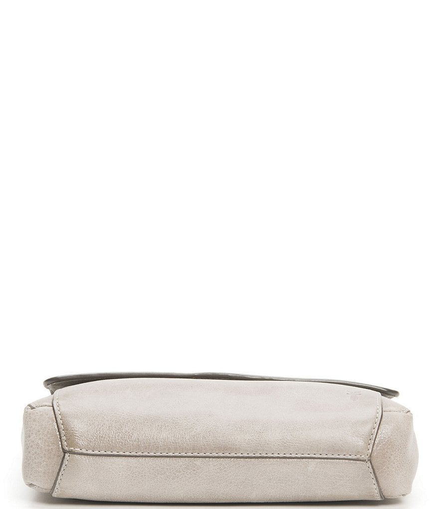 Frye Reed Flap Leather Snap Crossbody Bag