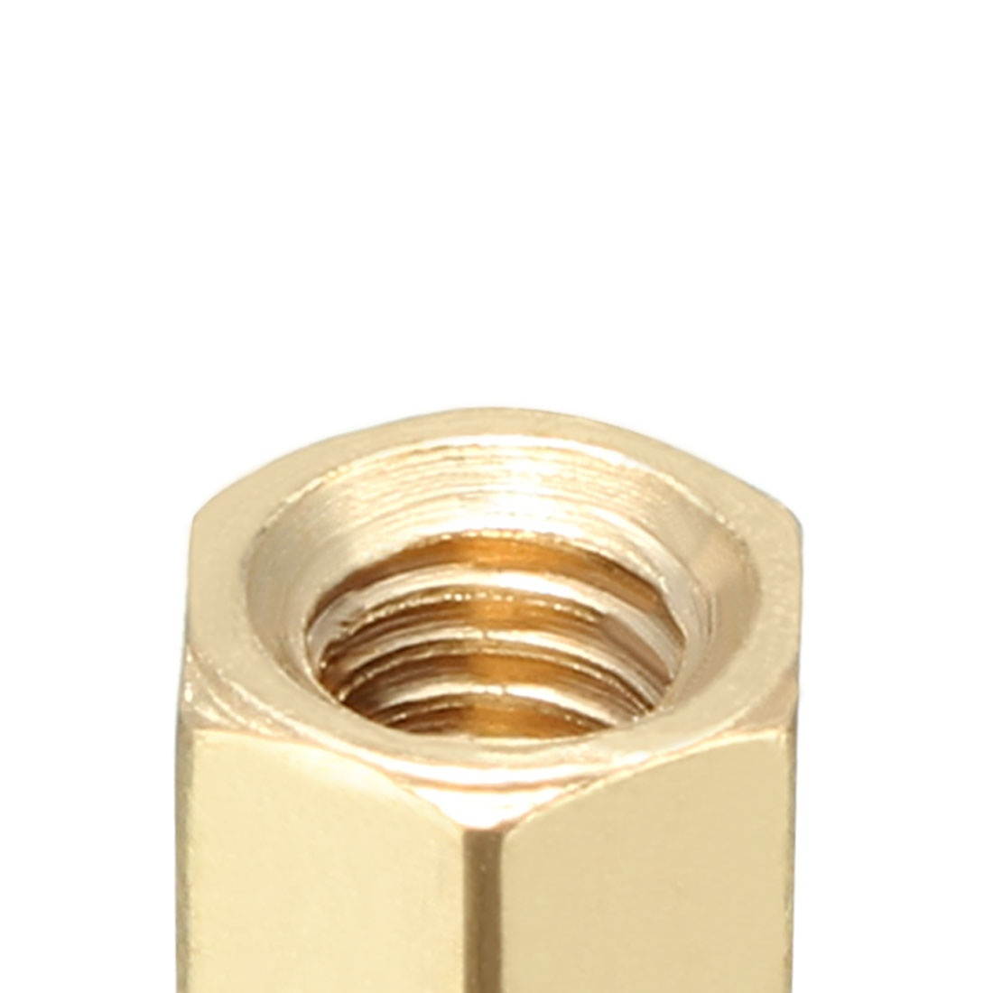 Unique Bargains 6pcs M3 5+6mm Female Male Thread Brass Hex Standoff Spacer Screws PCB Pillar
