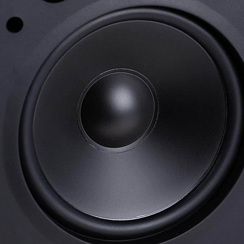 Outdoor Patio Speaker 8" Pro Stereo Pair Black AP840