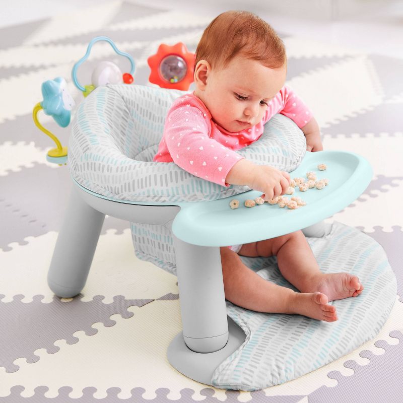 Evenflo Exersaucer Tiny Tropics 2-in-1 Baby Seat + Doorway Jumper