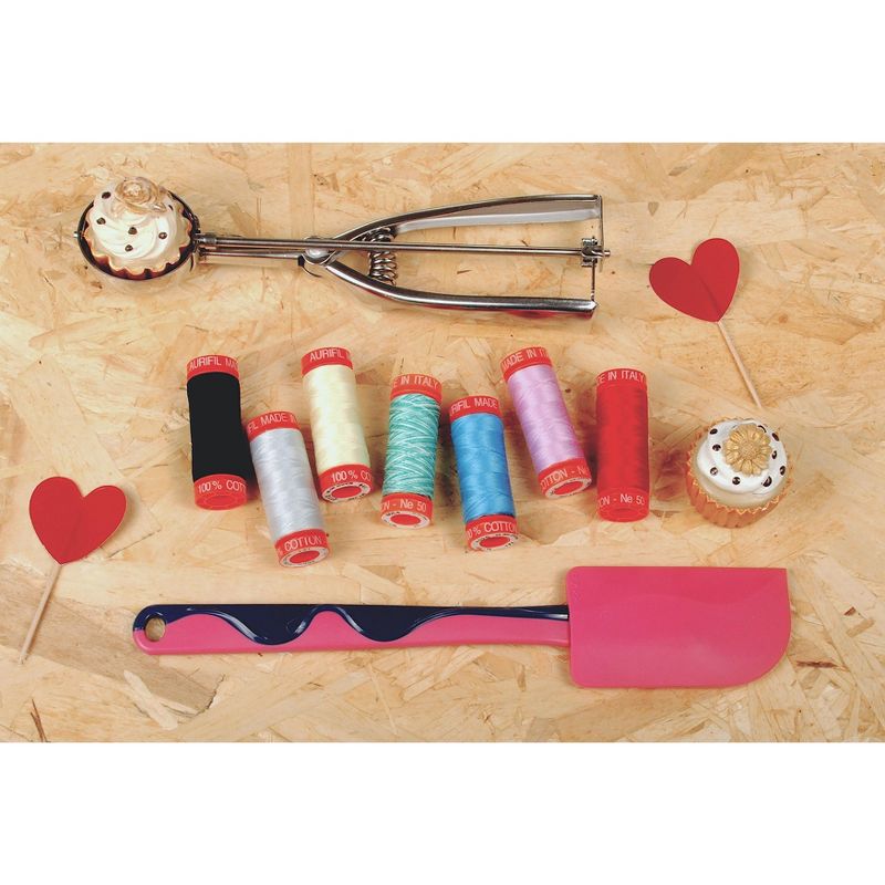 Aurifil 50wt Cotton Thread Collection 200m 7/Pkg-The Row By Row Experience Collection