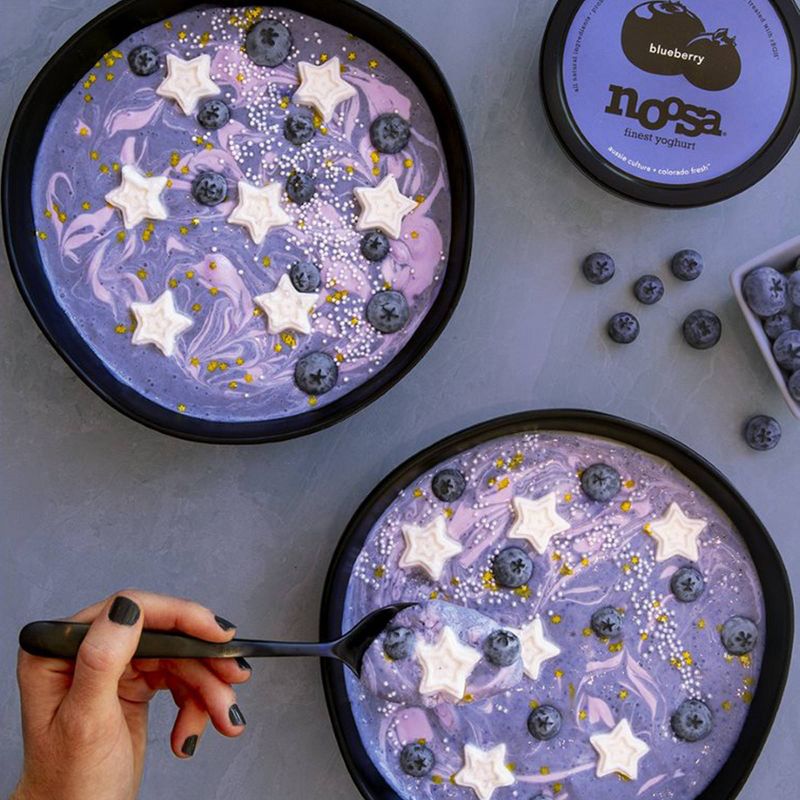 Noosa Blueberry Probiotic Whole Milk Yoghurt - 8oz