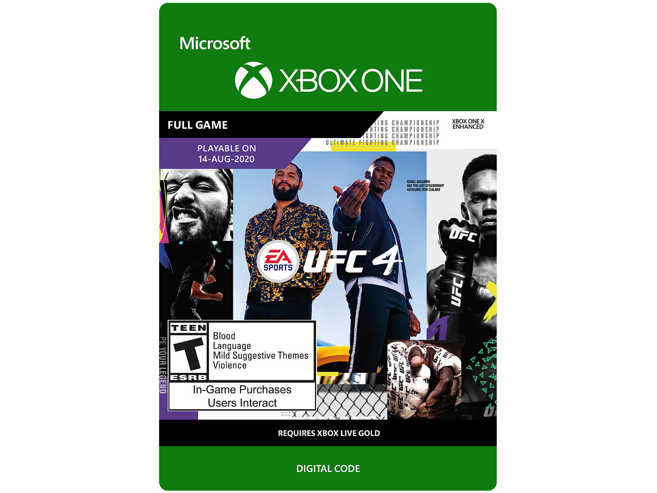 EA SPORTS UFC 4: 500 UFC Points Xbox One [Digital Code]