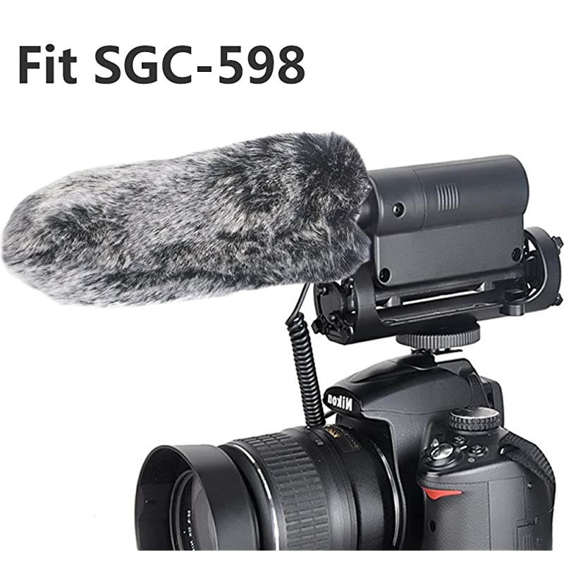 Microphone Furry Windscreen Muff for TAKSTAR SGC598