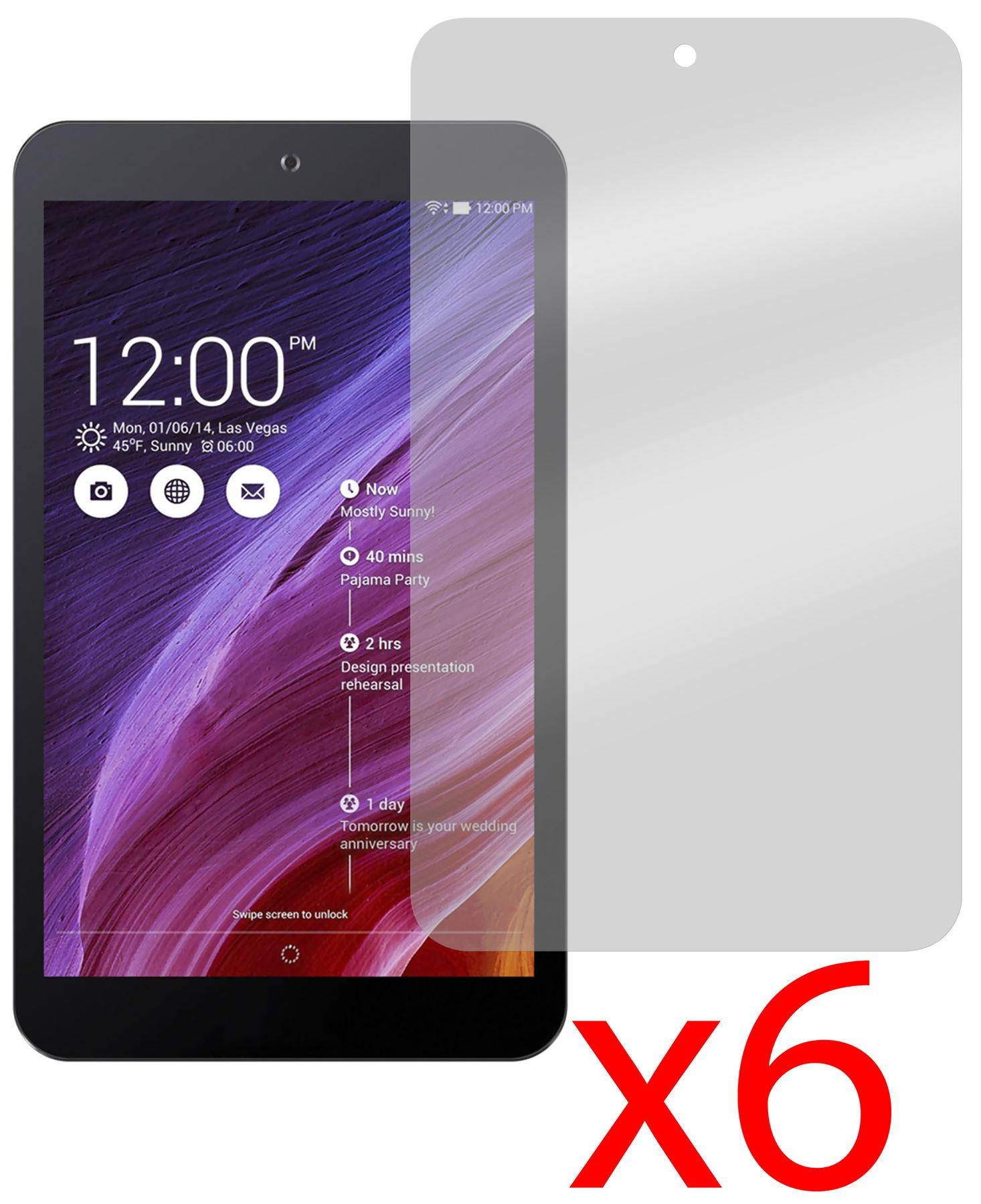 Hellfire Trading 6x Screen Protector Cover for Asus Memo Pad 8 ME181C