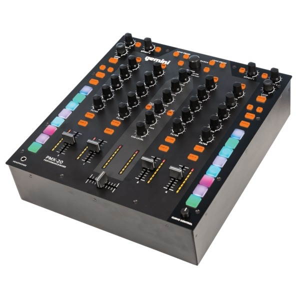 GEMINI 4 CH HYBRID DJ MIXER