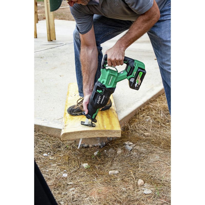 Metabo HPT CR36DAQ4M MultiVolt 36V Brushless 1-1/4 in. Cordless Reciprocating Saw with Orbital Action (Tool Only)