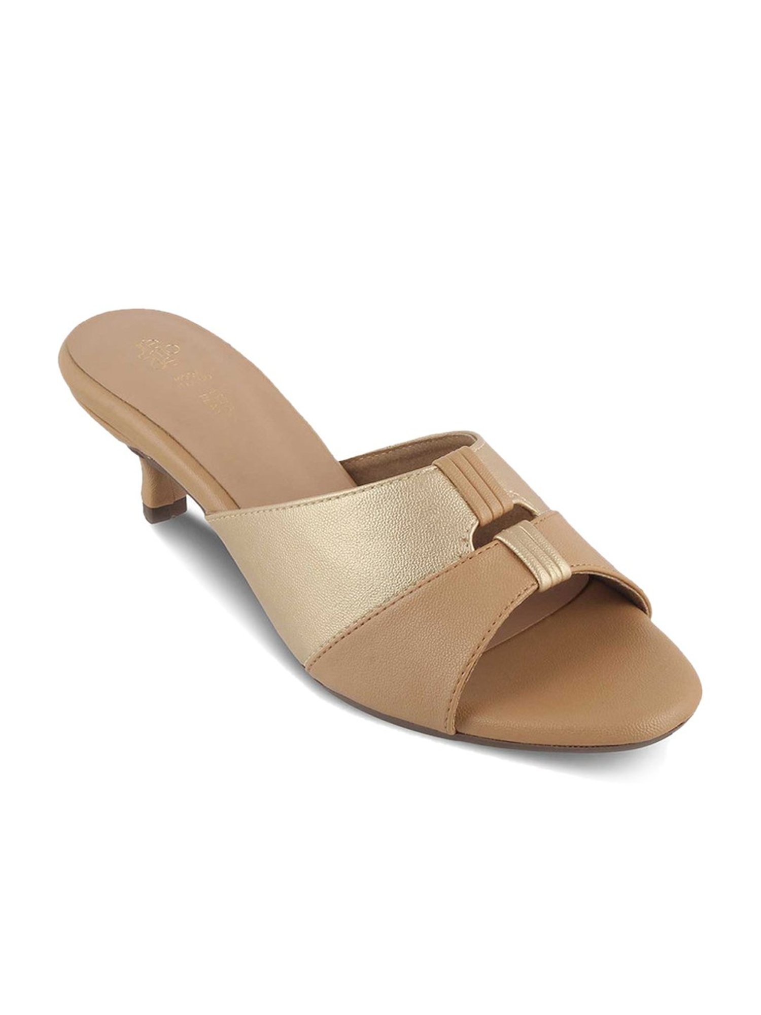 Tresmode Women's Beige Casual Sandals