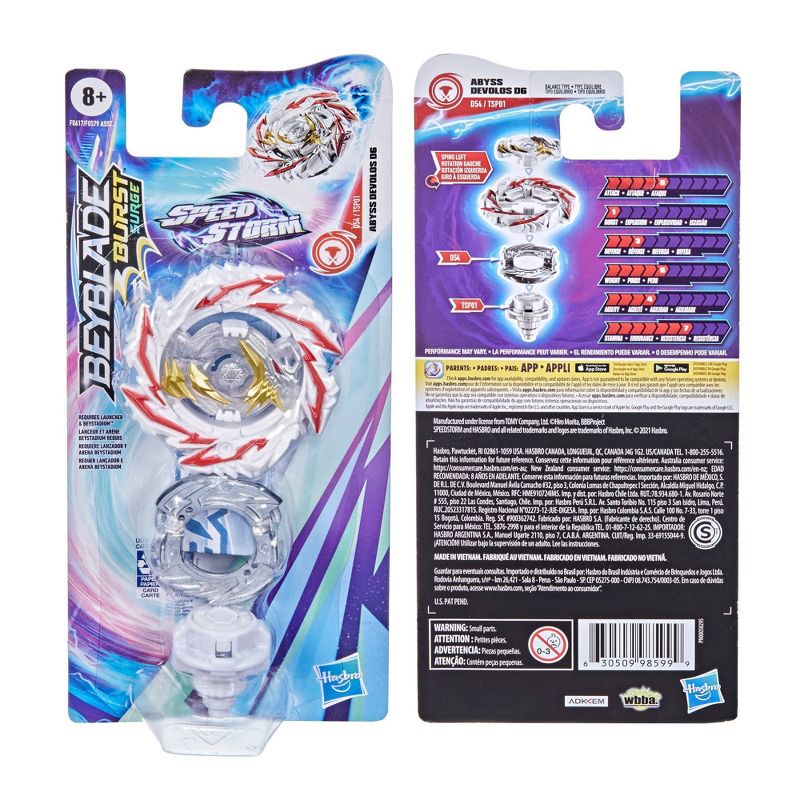 Beyblade Abyss Devolos D6 Yo-Yo