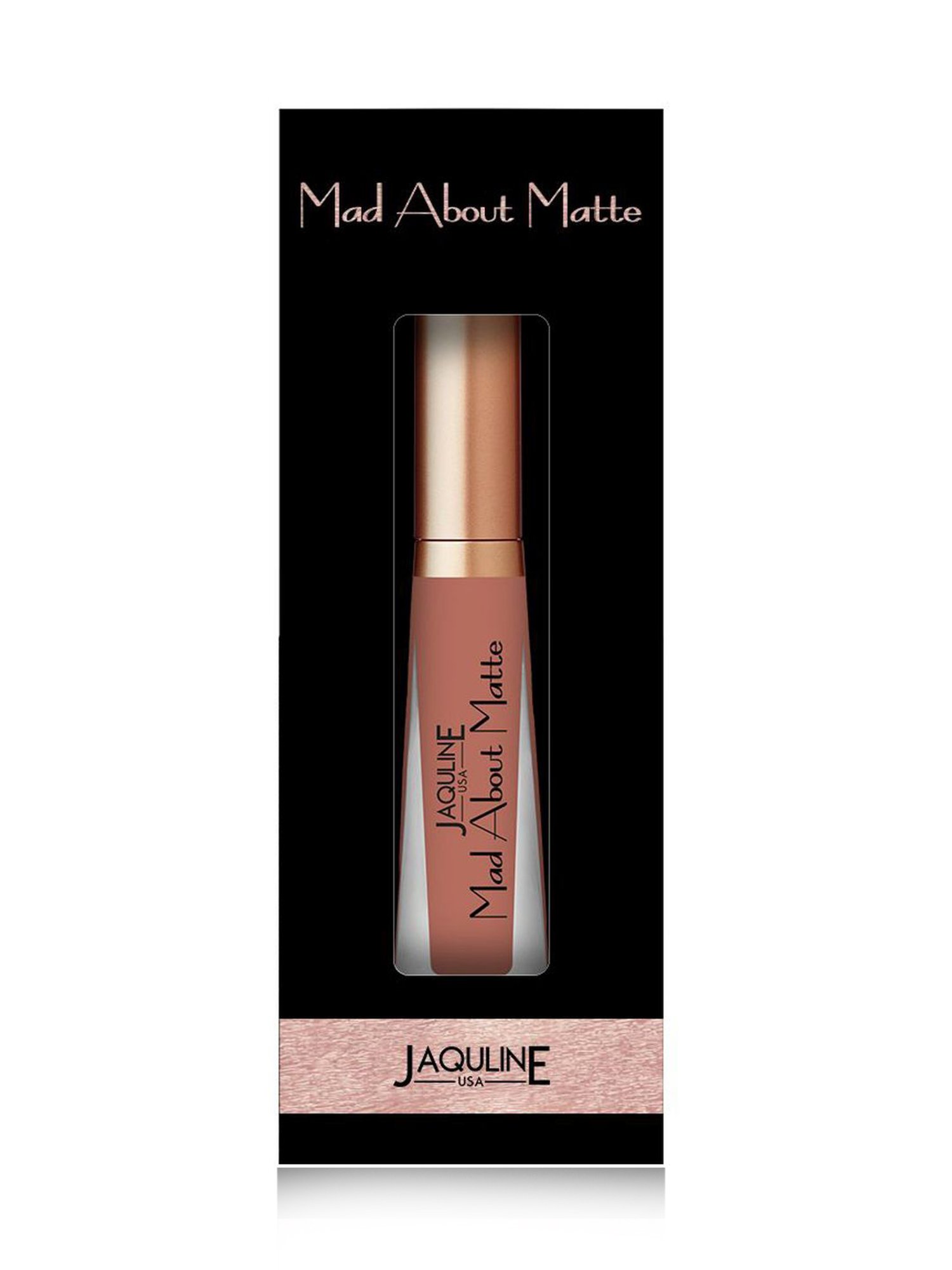 Jaquline USA Mad About Matte Liquid Lipstick Nude Streak - 6.5 ml