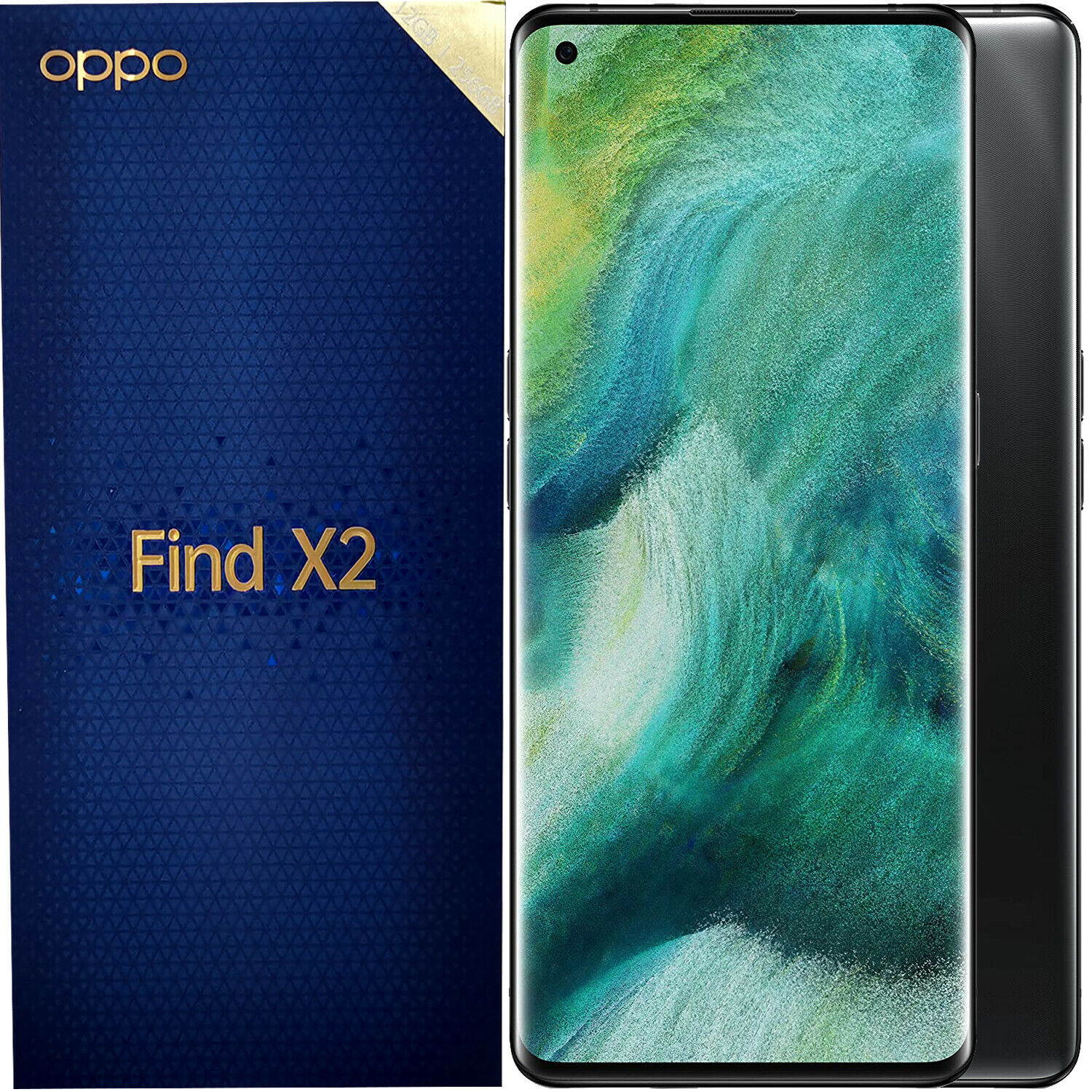 Oppo Find X2 5G Dual-SIM 256GB ROM + 12GB RAM (GSM Only | No CDMA) Factory Unlocked Android Smartphone (Black) - International Version